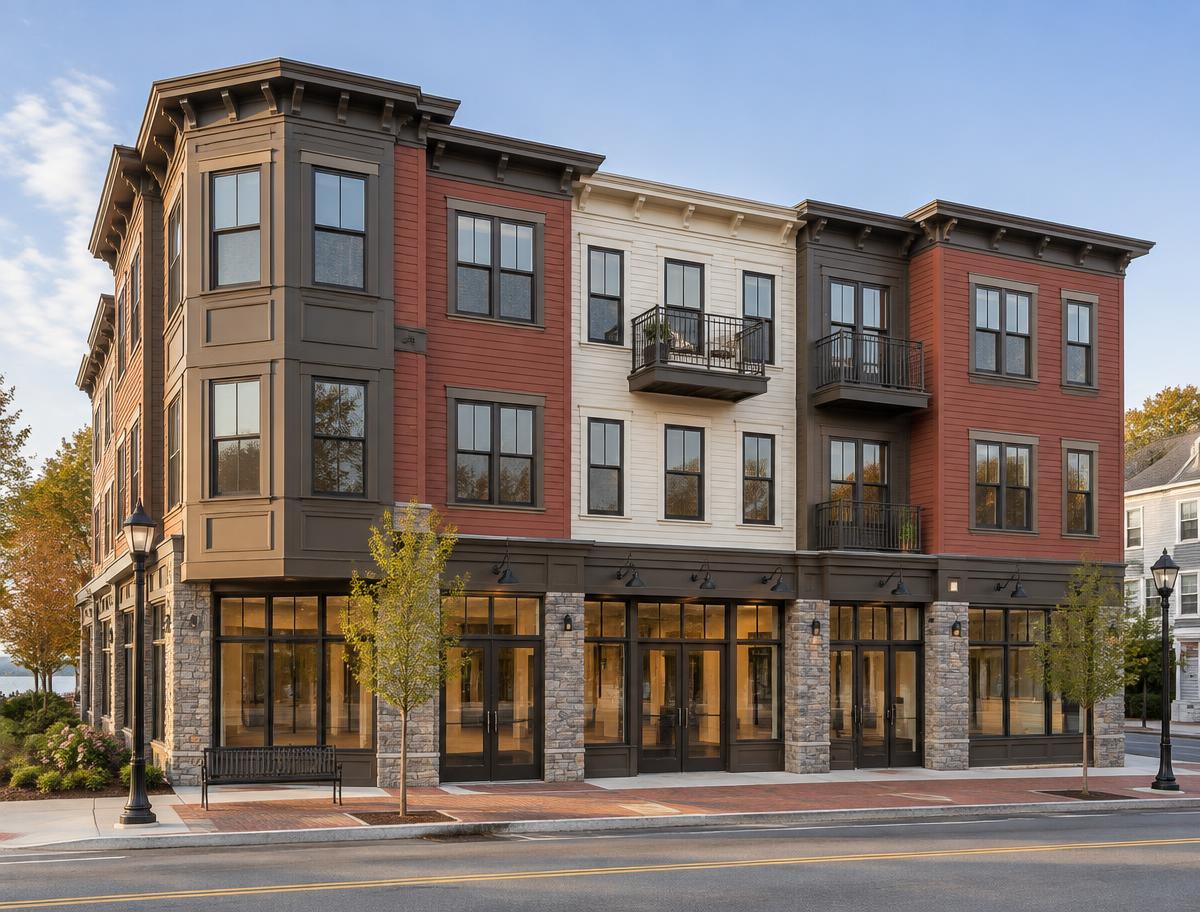 Representative mixed-use architecture